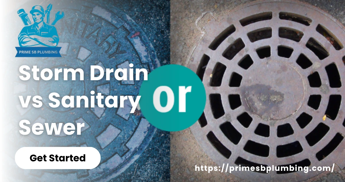 Storm Drain vs Sanitary Sewer: What's Difference